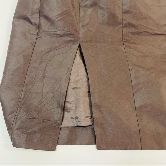 ann Taylor dress brown strapless size 10 - Picture 11 of 11